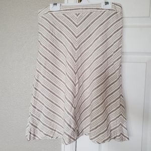 NWT For Cynthia Linen Skirt